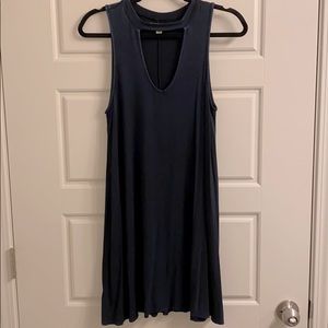 American Eagle Navy cutout dress